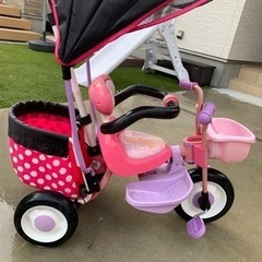 ミニーちゃん三輪車