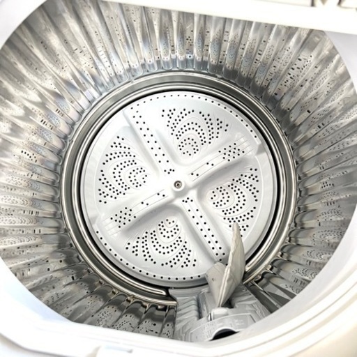 ☑︎ご成約済み? SHARP 嬉しい乾燥付き洗濯機 5.5kg✨ 爽やかなシルバーホワイト◎ 美品?