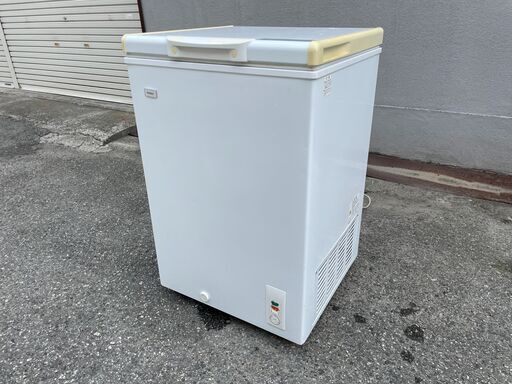 ★動作〇★ 冷凍庫 ハイアール JF-NC103F 103L 2014年製 ストッカー フリーザー チェスト 縦型