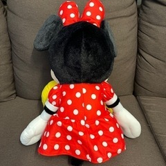 【受渡し者決定】大きめミニーぬいぐるみの画像