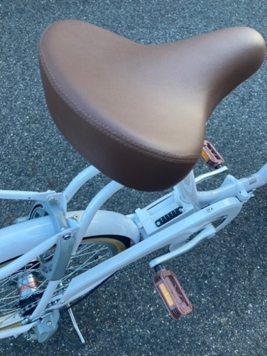 （美品）電動自転車 20インチ 電動アシスト自転車 折りたたみ自転車 シマノ内装3段変速