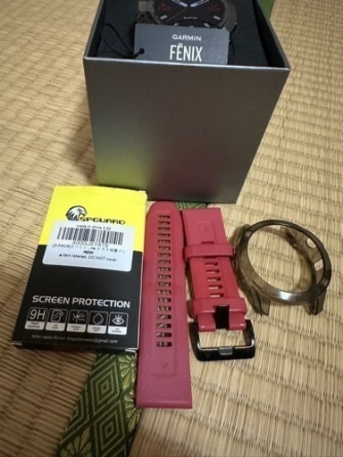 【特別価格】Garmin fenix6x Sapphire Black DLC 