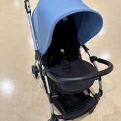 【bugaboo bee3 バガブービー3 ベビーカー】　※付属品多数・フロントバー・レインカバー・セルフスタンドバー