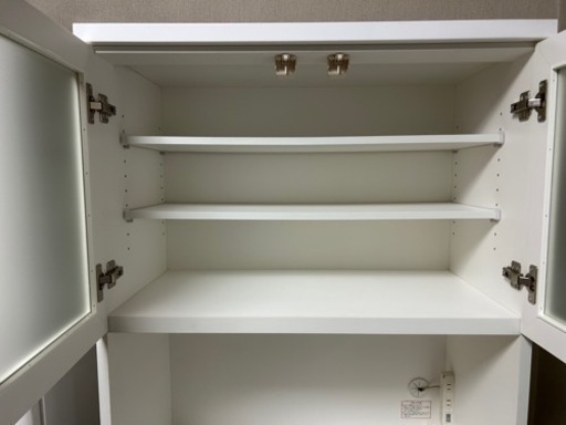 食器棚 ニトリキッチンボード(コパン T 80KB WH)