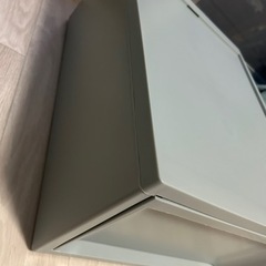 値下げしました　水色の収納ケースの画像