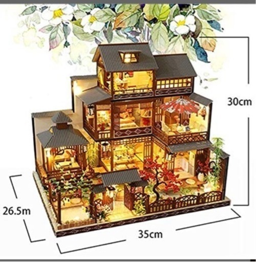 ミニチュア　ドールハウス　♡完成品♡