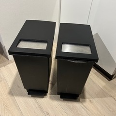 ゴミ箱2つ