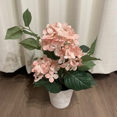 新品　アジサイ　造花　鉢　セット