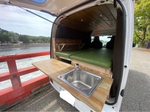 格安❗️軽バンキャンピングカーの内装製作