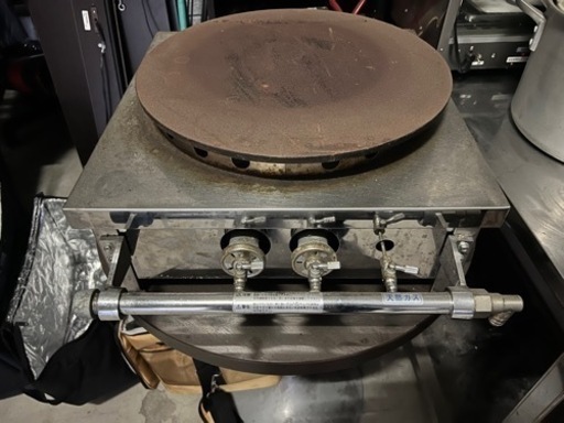 【値下げ◎】クレープ焼き器(ガス)