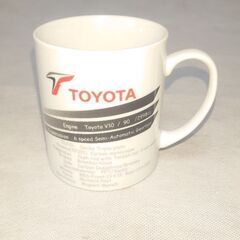 エンジン  TOYOTA  10／9  2999cc  記念マグカップの画像