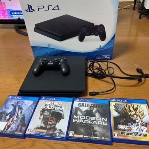 PS4 ソフト4つ付き