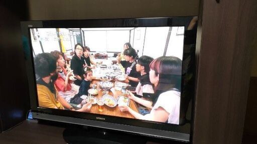 HITACHI　プラズマテレビ　Wooo