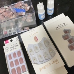 ネイルチップ　マニキュア