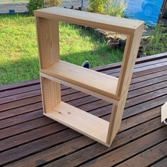 棚 杉の足場板の画像