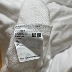 【取引完了しました】【パーカー】スヌーピー／白色の画像