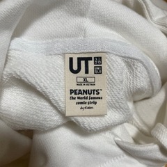 【取引完了しました】【パーカー】スヌーピー／白色の画像