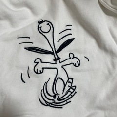 【取引完了しました】【パーカー】スヌーピー／白色の画像