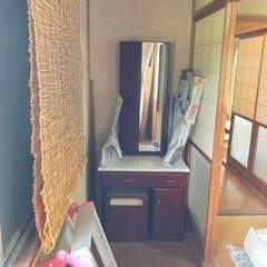 美品　化粧台　三面鏡の画像