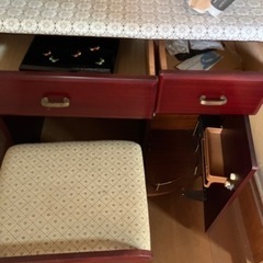 美品　化粧台　三面鏡の画像