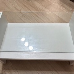 【取引中】ROGIC(ロジック)ガラステーブル幅75cmの画像