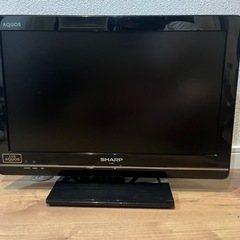 受付終了【板橋まで取りにきていただける方限定】テレビ19インチ(...