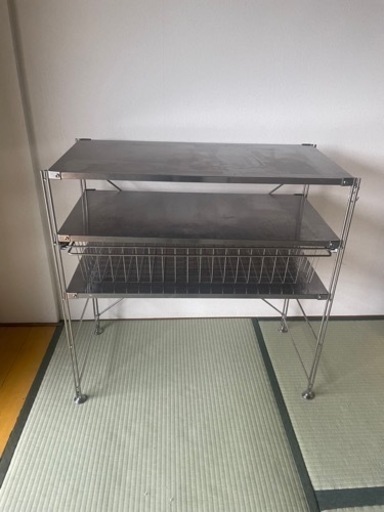 無印　スチールラック