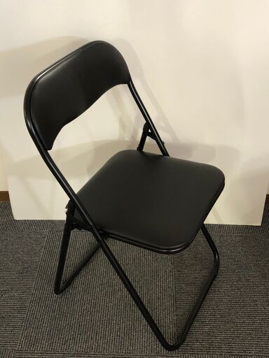 AN23-470 ニトリ NITORI 折りたたみチェア レストBK 8720121 イス 椅子