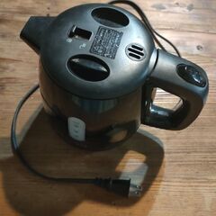 電気ケトル  中古ジャンク  難あり  siroca  0.8リットル　黒の画像