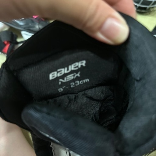 ジュニアアイスホッケー　防具、バッグセット