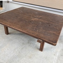【処分済】座卓　ローテーブル　作業台　