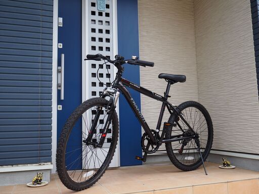 ５月購入　6ｋｍ走行　室内保管　MYPALLAS  M-620N　Fサス　26インチ6段変速マウンテンバイク