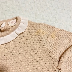 ベビー　ニットセットアップ　6〜12mサイズの画像