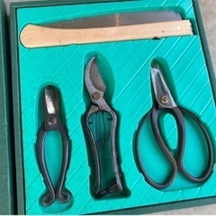 【受付終了】ガーデンセット　花鋏　剪定バサミの画像