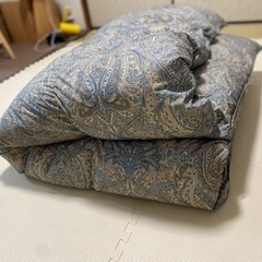 西川　羽毛布団　シングルロング