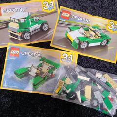 決まりました★レゴクリエイター【3in1】☆ 緑のオープンカー