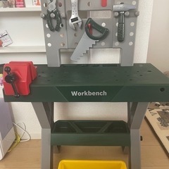 決まりました！ワークベンチ　工具おもちゃ