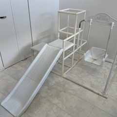 【引渡し予定者決定】キッズ ベビー 室内遊具 ブランコ 滑り台 ...
