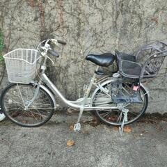 ブリジストン 自転車 子供用イス付 9/17まで