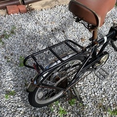 折りたたみ自転車　ジャンクの画像