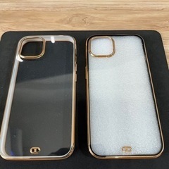 【ほぼ未使用】iPhone13 ソフトケース✖️２の画像