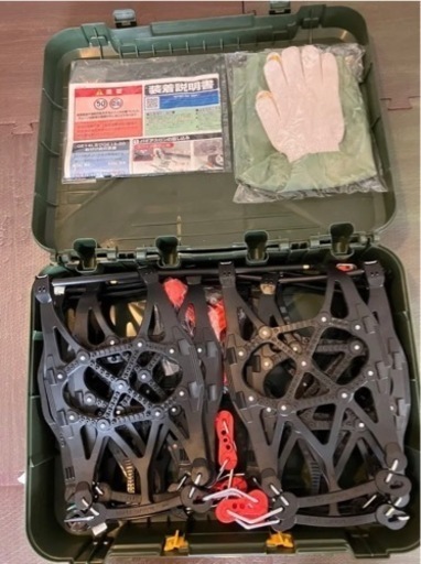 ※未使用新品　非金属タイヤチェーンバイアスロン　QUICK EASY QE11
