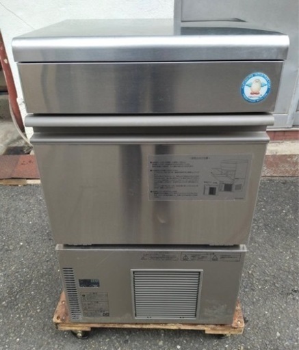 【動確済み】2016年 フクシマガリレイ 業務用 全自動 製氷機 FIC-A35KT 幅500×奥行450×高さ860(mm) アンダーカウンター キューブアイス