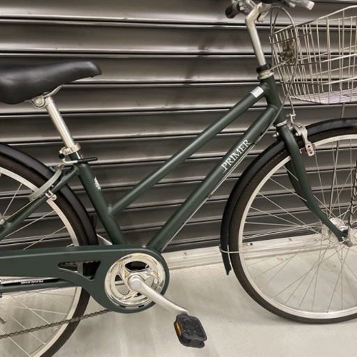 27インチ　6段変速自転車　　美品