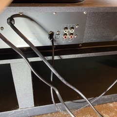 スピーカー付きテレビ台の画像