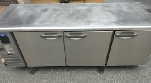 【動確済み】2017年 美品 ホシザキ 業務用 テーブル型 冷蔵庫 RT-210SDF-E 664L 2100×750×860 大型 台下冷蔵庫 コールドテーブル 大阪発