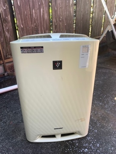 中古 シャープ 空気清浄器 プラズマクラスター7000