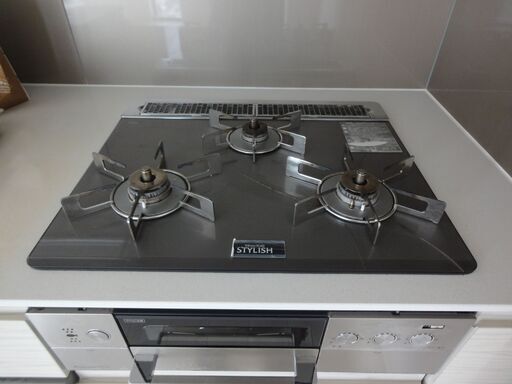 ☆彡　リンナイ　東京ガス　システムキッチンビルトインコンロ　RN-BP3DR-X6SS　☆彡　ジャンク品扱い