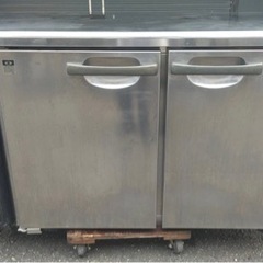 【動確済み】ホシザキ 業務用 テーブル型 冷蔵庫 RT-120PNE1 252L 1200×600×800 台下冷蔵庫 コールドテーブル 厨房 2ドア 厨房 大阪発