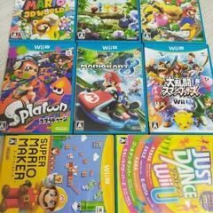 ★任天堂★WiiＵ★本体とソフト8セットとコントローラー4個セット、すぐ遊べる！の画像